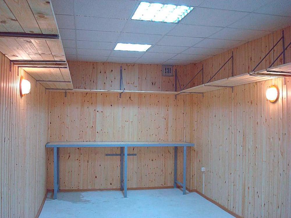 Отделка гаража внутри своими руками: чем обшить гараж