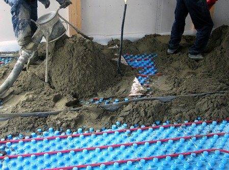 Как залить правильно теплый пол: способы заливки водяного пола