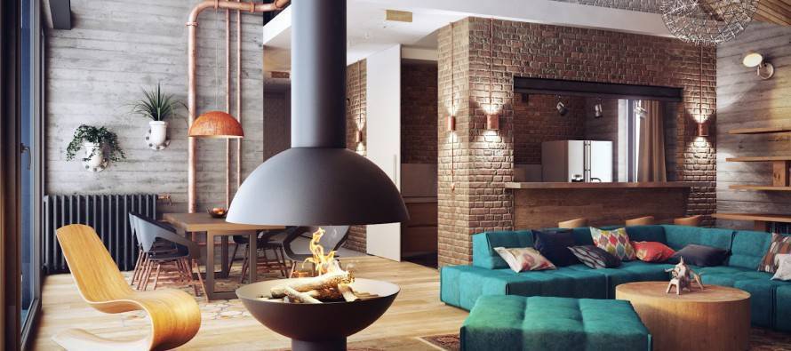 Как оформить лофт в маленькой квартире: 10 важных нюансов