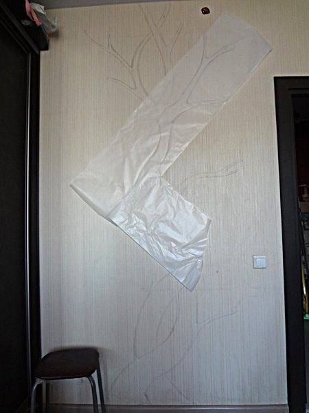 Дерево на стене своими руками: фото дизайнов, процесс отделки