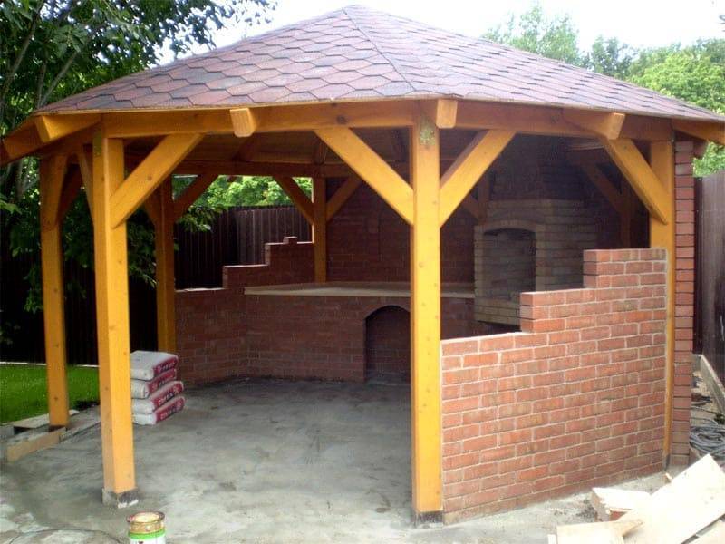 Самые простые беседки для дачи: 60 интересных идей для сада и двора