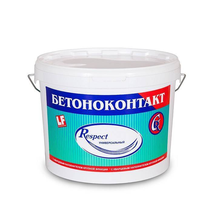 Бетоноконтакт: акриловый грунт с твердым наполнителем