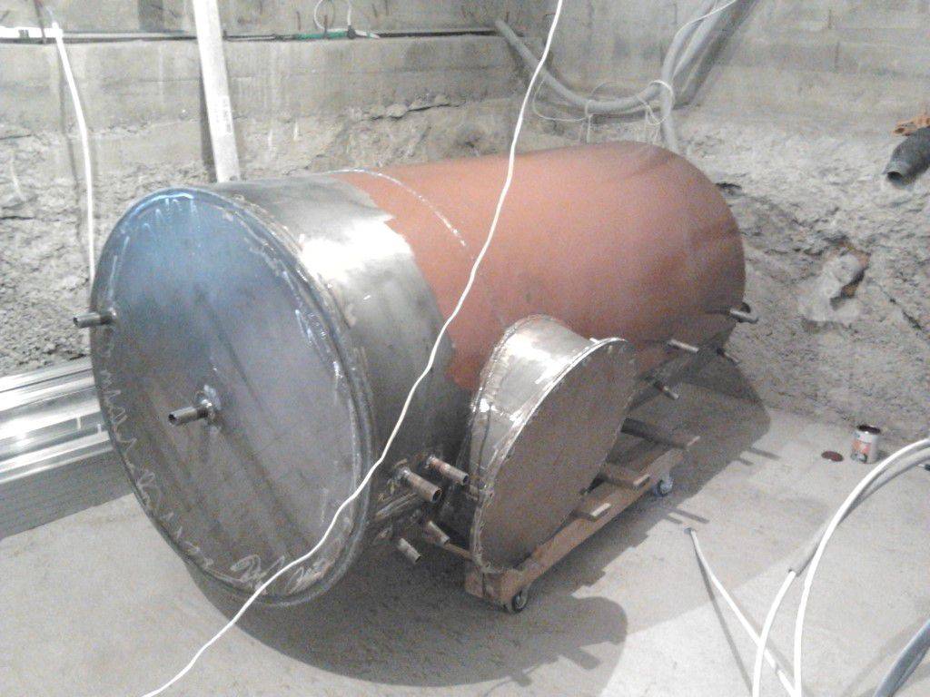 Теплоаккумулятор для отопления своими руками: пошаговая инструкция